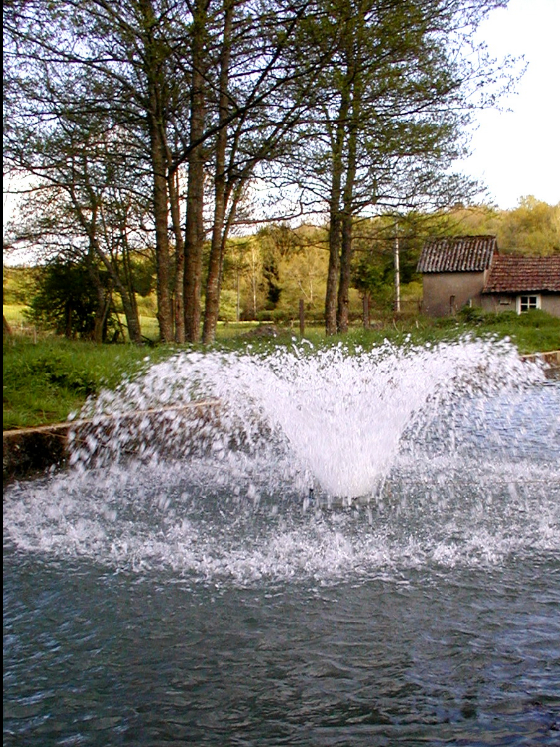 Flobull aérateur pour lac,étang et plan d'eau